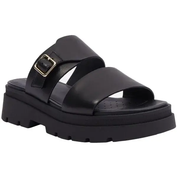 Geox D ADACTER S Dámske papuče, čierna, veľkosť