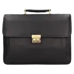 Kožená pánská aktovka Katana Celestin - černá