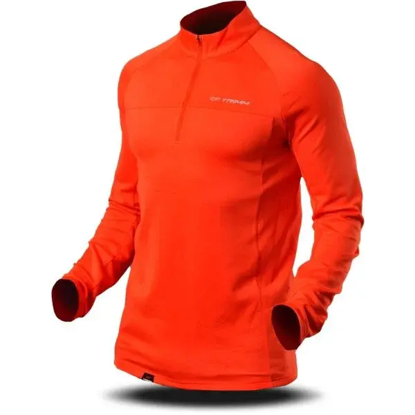 TRIMM CUBE Pánská sportovní mikina, oranžová, velikost XXXL
