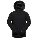 ALPINE PRO WERD 2 Pánská zimní bunda, černá, velikost 4XL