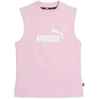 Puma ESSENTIALS+ SLIM LOGO TANK Dámské tílko, růžová, velikost