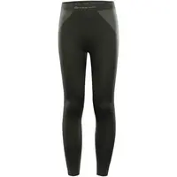 ALPINE PRO LENT Pánské funkční spodní kalhoty, tmavě zelená, velikost M/L