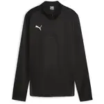 Puma TEAMGOAL TRAINING 1/4 ZIP TOP W Dámské sportovní triko, černá, velikost
