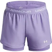 Under Armour TECH PLAY UP 2N1 SHORT Dívčí šortky, fialová, velikost XL