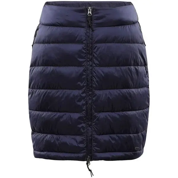 ALPINE PRO LORFA Dámská zateplená sukně, tmavě modrá, velikost