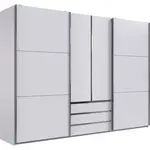 MID.YOU SKŘÍŇ S POSOUVACÍMI DVEŘMI, bílá, 300/216/65 cm