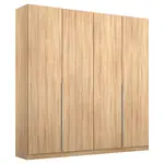 Rauch Möbel ŠATNÍ SKŘÍŇ S OTOČNÝMI DVEŘMI, Sonoma dub, 181/229/54 cm