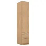 Rauch Möbel ŠATNÍ SKŘÍŇ S OTOČNÝMI DVEŘMI, Sonoma dub, 47/229/54 cm