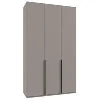 MID.YOU ŠATNÍ SKŘÍŇ S OTOČNÝMI DVEŘMI, šedá, Sahara, 135/236/58 cm