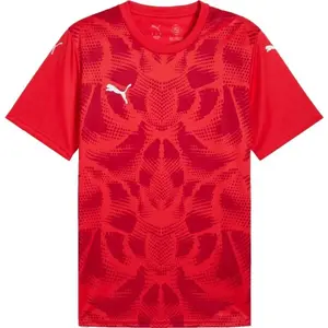 Puma TEAMULTIMATE JERSEY Pánský fotbalový dres, červená, velikost