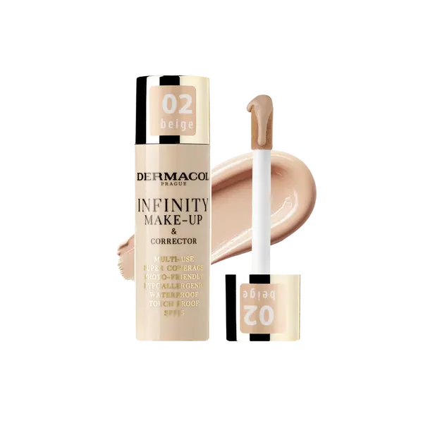 DERMACOL Infinity make-up a korektor 02 Beige 20 g