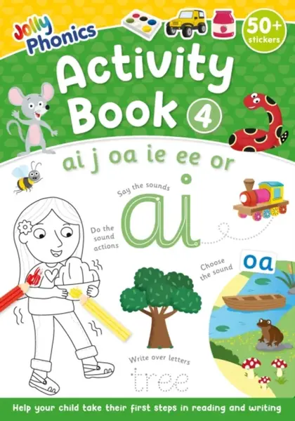 Jolly Phonics Activity Book 4 - Sara Wernham, Sue Lloyd