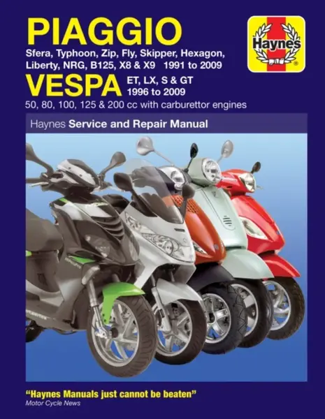 Piaggio (Vespa) Scooters (91 - 09) - Matthew Coombs