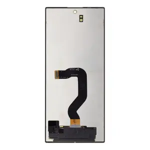 LCD display + dotyková deska vnější + přední kryt pro Samsung Galaxy Z Flip7 5G, black (Service Pack)