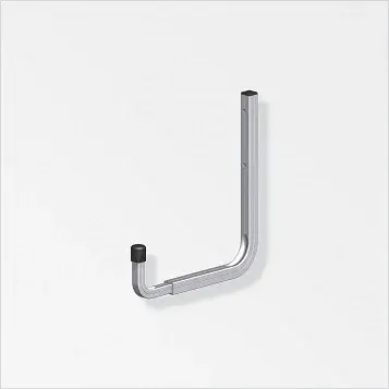 Nástěnný držák truhlíků, hliníkový, nastavitelný 230x190-255 mm - ALFER