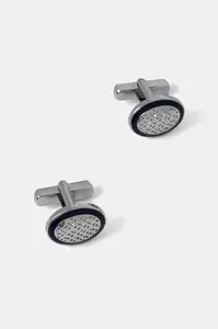 Spínací špendlíky na oblečení BOSS B-OVALDOMEDMONO-CUF