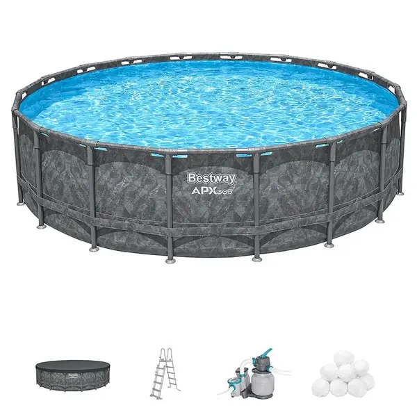 Bazen rámovy kulatý APX 5,49 x 1,32m 561KC