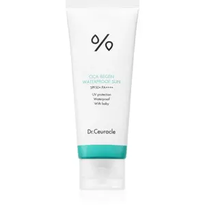 Dr.Ceuracle Cica Regen Waterproof Sun vodeodolný opaľovací krém na tvár SPF 50+ 100 ml