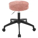 Carryhome KANCELÁŘSKÁ STOLIČKA buklé růžová, černá