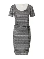 Ragwear Šaty 'PELIADA'  čierna / biela
