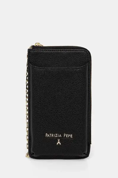 Kožené pouzdro na telefon Patrizia Pepe