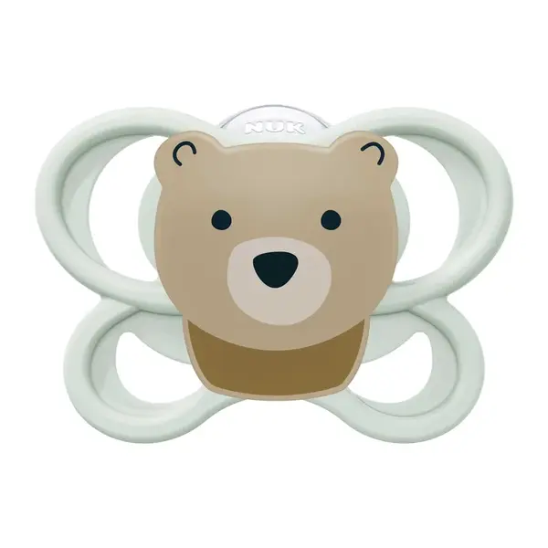 NUK cumlík Perfect Match AIR BEAR 0-6m