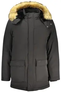 Pánská zimní parka s kapucí