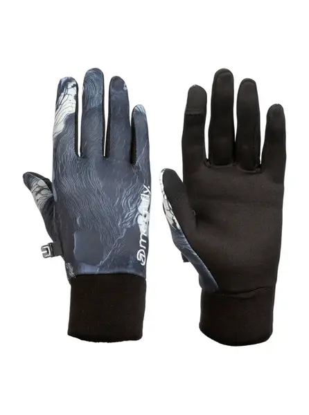 Meatfly pánské rukavice Mens Powerstretch Deep Lake | Modrá | Velikost XL