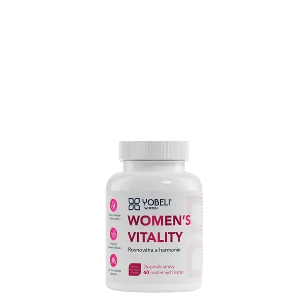 LOBEY Yobeli Women’s vitality - komplex na podporu ženskej vitality 60 kapsúl