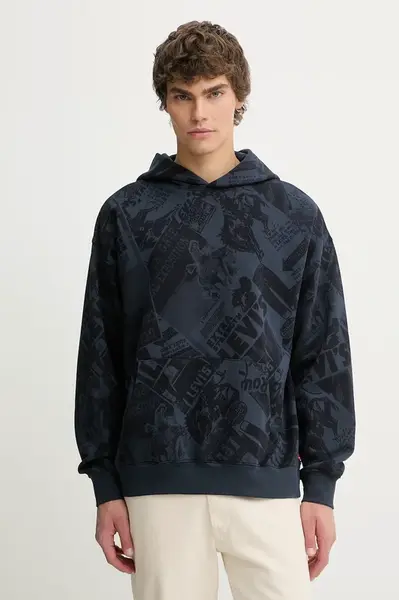Bavlněná mikina Levi's SUNSET GRAPHIC HOODIE