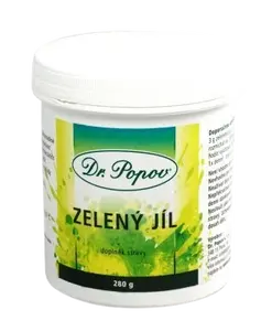 DR.POPOV Zelený jíl 280 g