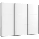 MID.YOU SKŘÍŇ S POSOUVACÍMI DVEŘMI, bílá, 300/236/65 cm