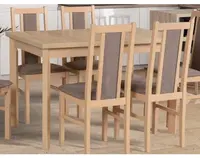 Obdélný jídelní stůl Maxim 120x80 cm, dub sonoma