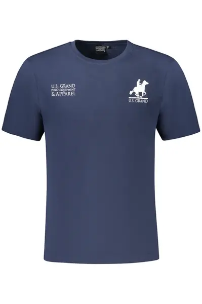 US GRAND POLO SHORT SLEEVE T-SHIRT MEN BLUE