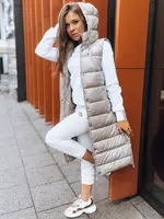 Dámska prešívaná vesta GANTINI Farba béžová DSTREET