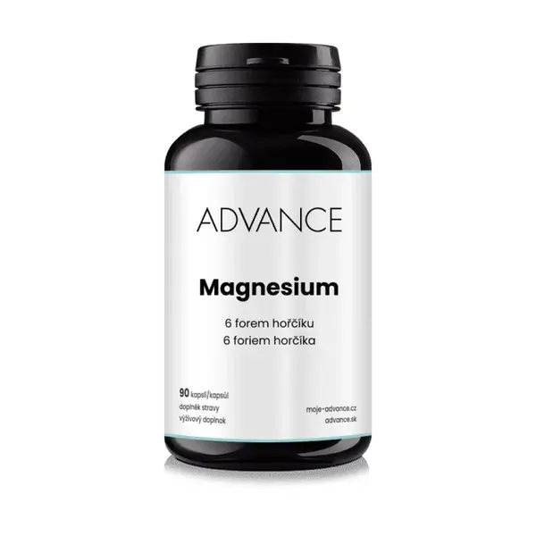 Advance Magnesium 6 forem hořčíku 90 kapslí