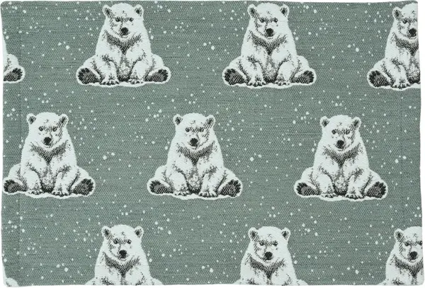 Povlak na polštář Boreas, čtverec 35x50 cm, blue fox - Sander