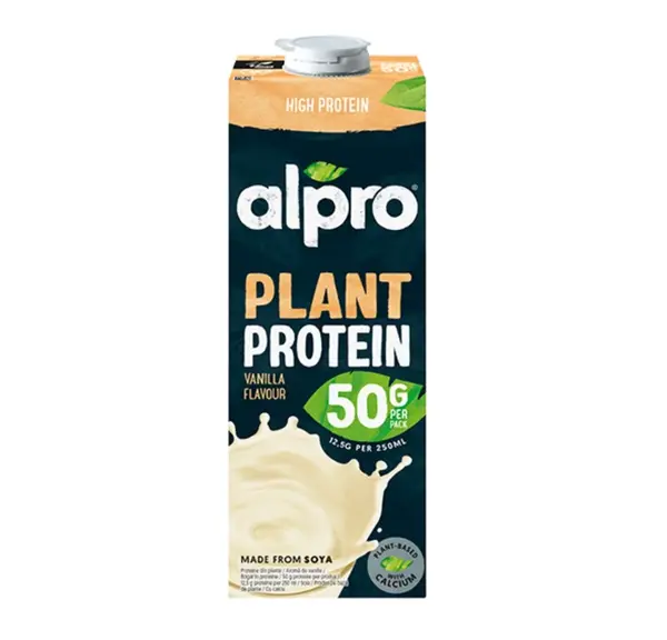 Alpro High Protein Sójový nápoj s vanilkovou příchutí 1 l