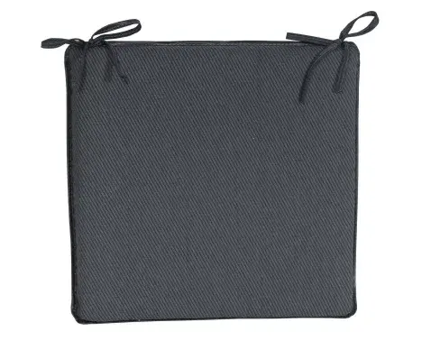 Podsedák Edda 37x37 cm, antracitový