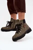 Dámské kotníkové boty na platformě