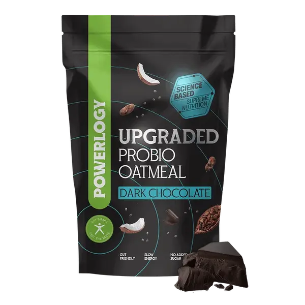 POWERLOGY Upgraded Probio Oatmeal Dark Choco 350 g