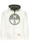 NORTH SAILS CHILDREN&#39;S WHITE ZIP-UP SWEATSHIRT