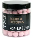 Shimano plovoucí boilie tx1 pop up squid & octopus washed out pink - 12 mm 50 g