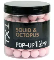 Shimano plovoucí boilie tx1 pop up squid & octopus washed out pink - 12 mm 50 g