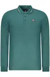 NORWAY 1963 MEN'S LONG-SLEEVED POLO SHIRT, GREEN