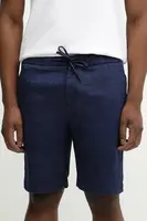 Šortky s přídavkem lnu Frescobol Carioca