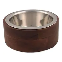 Miska Dog Fantasy nerez v dřevě, rovná 400ml