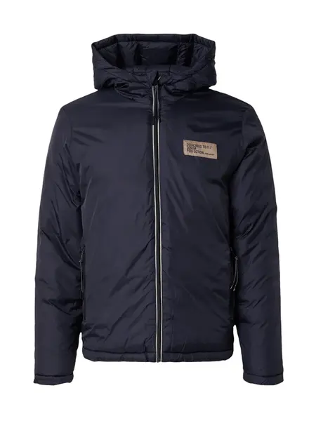 BLEND Prechodná bunda  hnedá / čierna