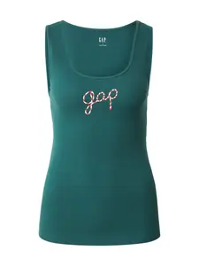 GAP Top  zelená / červená / biela