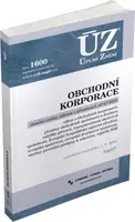 ÚZ č. 1600 - Obchodní korporace, Přeměny obchodních společností a družstev (poškozená)